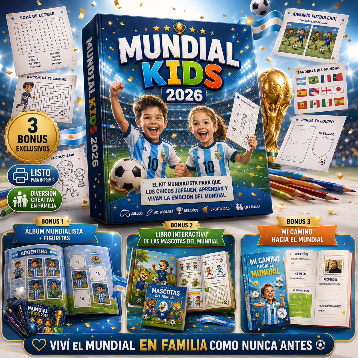 Mundial Kids 2026: La Experiencia Mundialista Infantil
